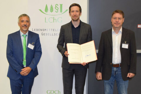 Towards entry "Werner Baltes Prize awarded to Prof. Dr. Simon Hammann"